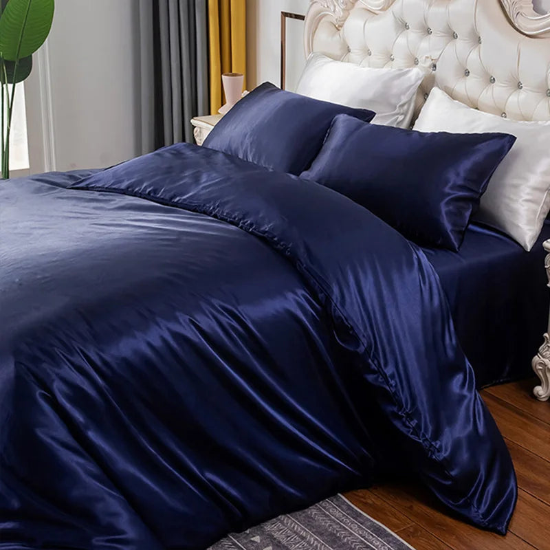 Soft silky textured comforter cover from 𝕄𝕔 𝕋𝕙𝕖 𝔹𝕝𝕒𝕔𝕜 𝔻𝕚𝕒𝕞𝕠𝕟�