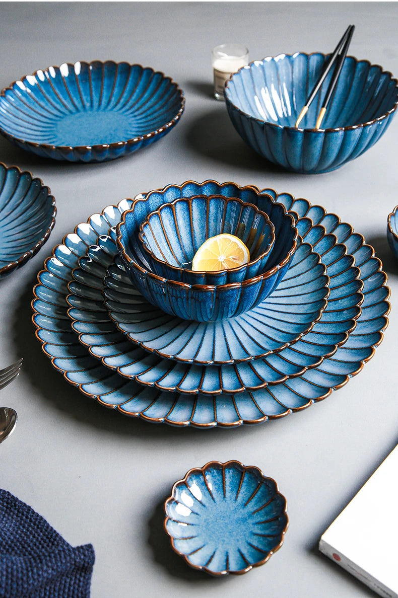 Retro ceramic dinner plate by 𝕄𝕮 𝕋𝕙𝕖 𝔹𝕝𝕒𝕔𝕜 𝔻𝕚𝕒𝕞𝕠𝕟𝕕
