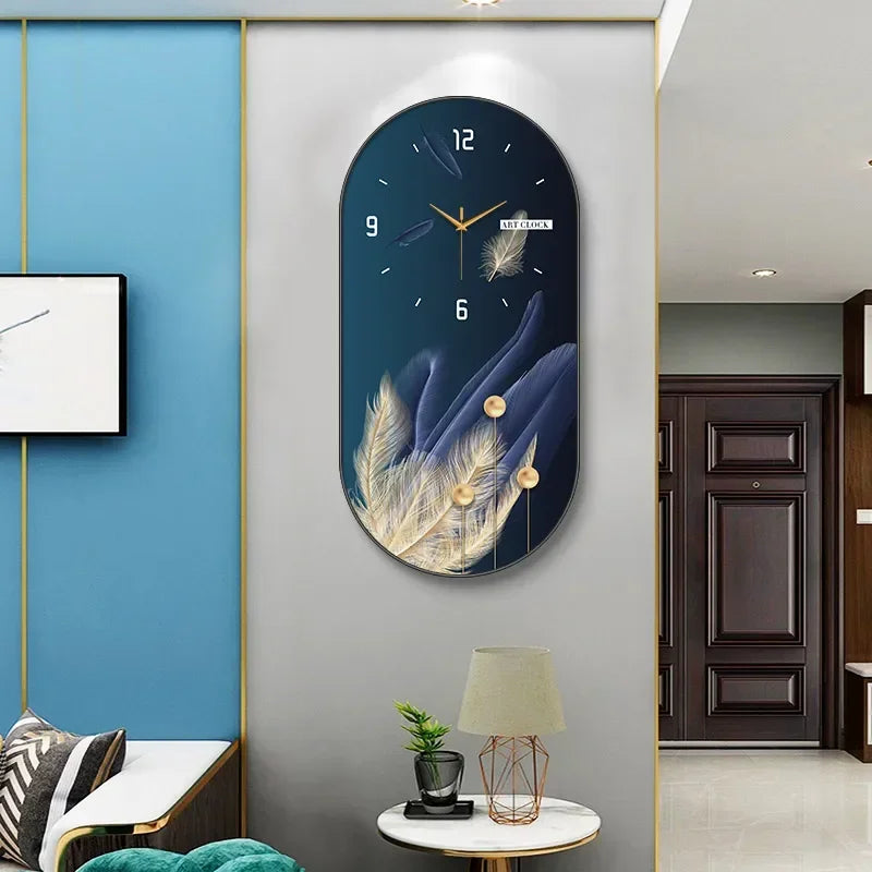 Nordic luxury wall clock from 𝕄𝕔 𝕋𝕙𝕖 𝔹𝕝𝕒𝕔𝕜 𝔻𝕚𝕒𝕞𝕠𝕟�