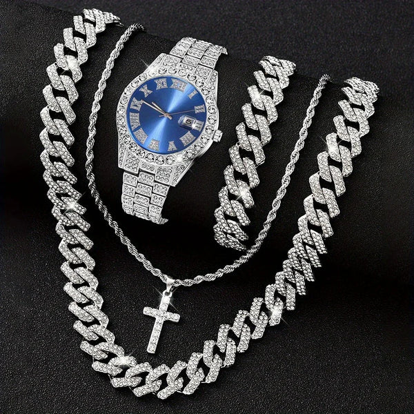 Men's 16mm Hip Hop Miami Cuban Link Chain Necklace from 𝕄𝕮 𝕋𝕙𝕖 𝔹𝕝𝕒𝕔𝕜 𝔻𝕚𝕒𝕞�