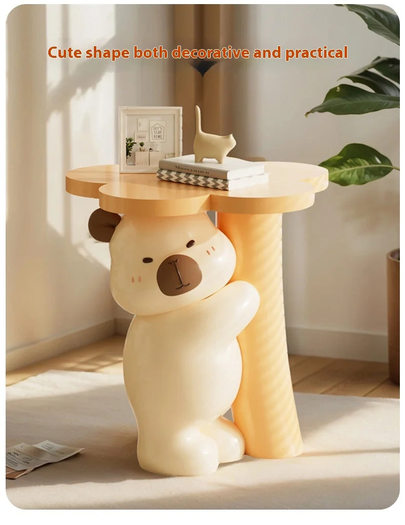 MC THE BLACK DIAMOND animal figurines for home decor on a table, featuring detailed animal sculptures for stylish interior accents