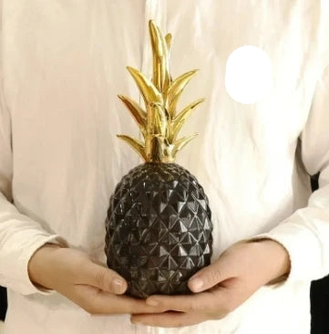 Nordic Light Luxury ceramic pineapple decor by 𝕄𝕔 𝕋𝕙𝕖 𝔹𝕝𝕒𝕔𝕜 𝔻𝕚𝕒𝕞𝕠𝕟