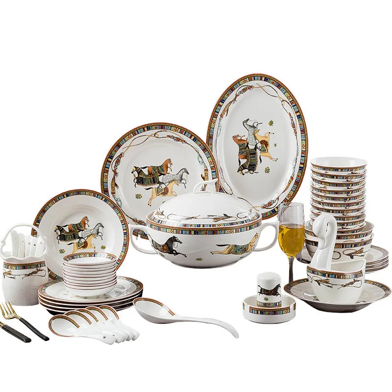 Ceramic tableware set by 𝕄𝕔 𝕋𝕙𝕖 𝔹𝕝𝕒𝕔𝕜 𝔻𝕚𝕒𝕞𝕠𝕟�