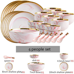 6 people set