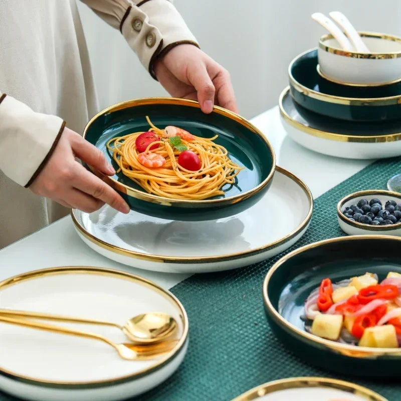 Ceramic dessert soup plates from 𝕄𝕮 𝕋𝕙𝕖 𝔹𝕝𝕒𝕔𝕜 𝔻𝕚𝕒𝕞𝕠𝕟�