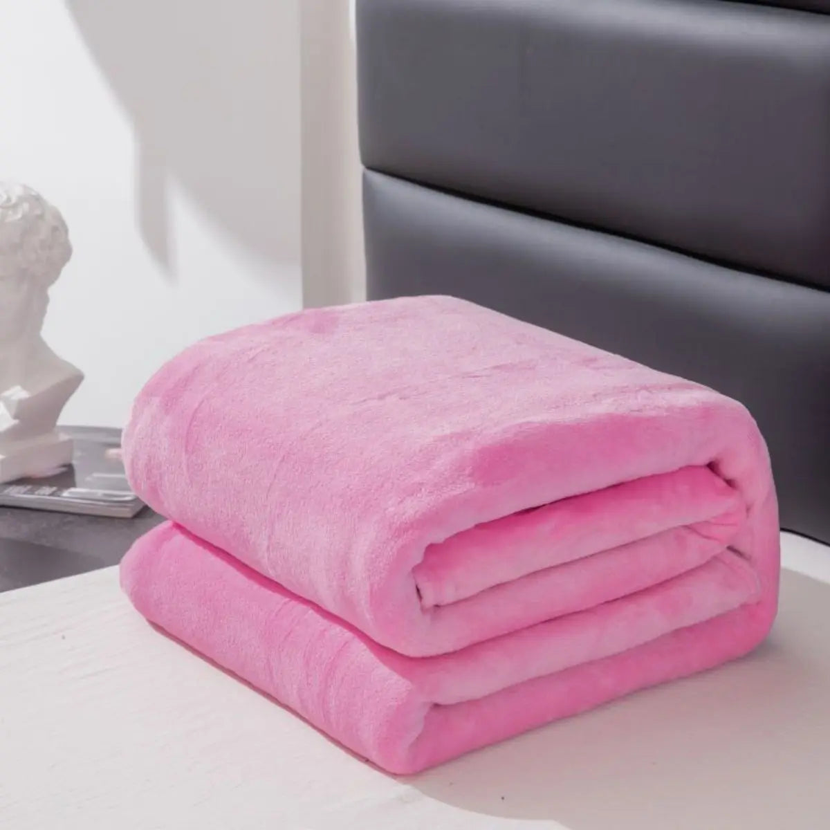 Soft solid color fleece blanket by 𝕄𝕮 𝕋𝕙𝕖 𝔹𝕝𝕒𝕔𝕜 𝔻𝕚𝕒𝕞𝕠𝕟�
