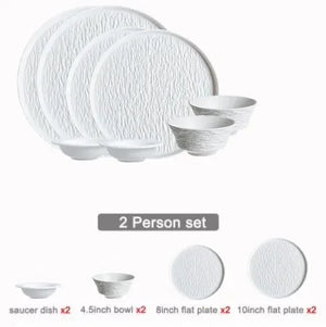 white 2people set
