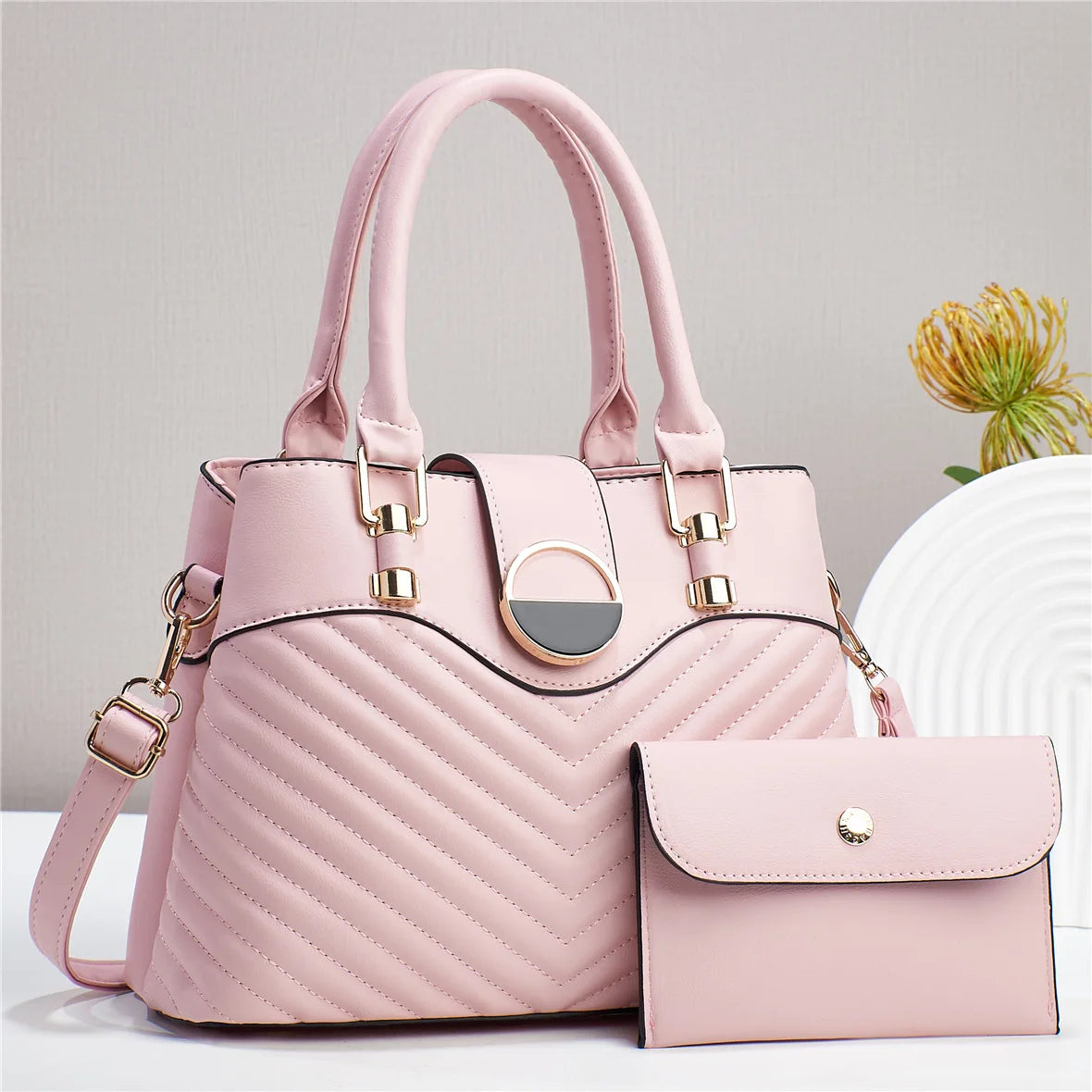 Luxury soft leather women's large capacity handbag with crossbody strap, casual tote design from 𝕄𝕔 𝕋𝕙𝕖 𝔹𝕝𝕒𝕔𝕜 𝔻𝕚𝕒�