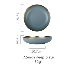 7.5inch deep plate