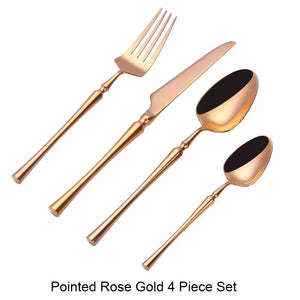 Pointed Rose Gold