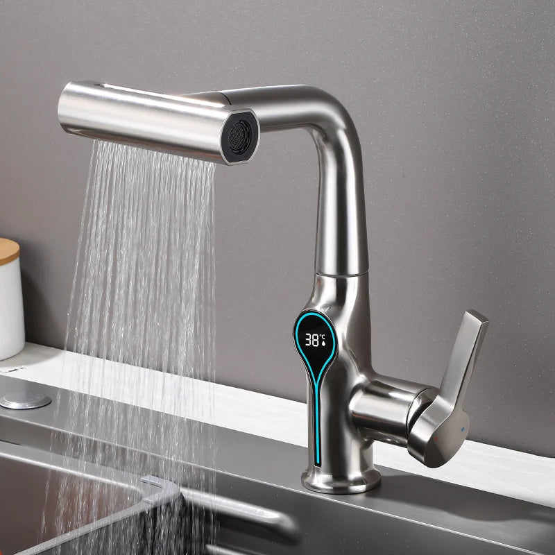 Waterfall basin faucet by 𝕄𝕔 𝕋𝕙𝕖 𝔹𝕝𝕒𝕔𝕜 𝔻𝕚𝕒𝕞𝕠𝕟𝕕