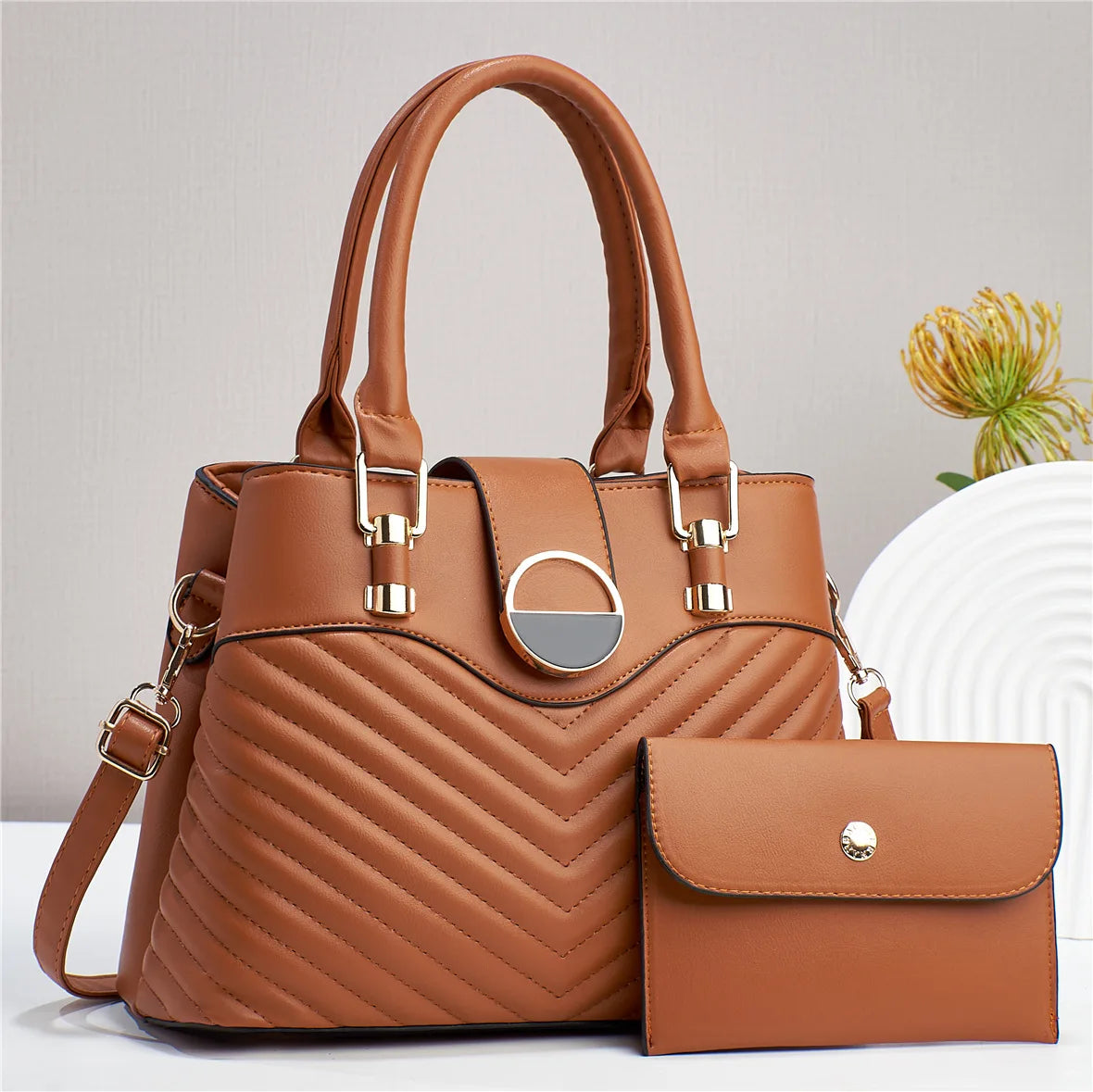 Women's large capacity leather crossbody handbag by 𝕄𝕔 𝕋𝕙𝕖 𝔹𝕝𝕒𝕔𝕜 𝔻𝕚𝕒𝕞𝕠𝕟