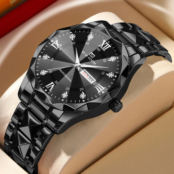 Men's luxury watch by 𝕄𝕔 𝕋𝕙𝕖 𝔹𝕝𝕒𝕔𝕜 𝔻𝕚𝕒𝕞𝕠𝕟𝕕