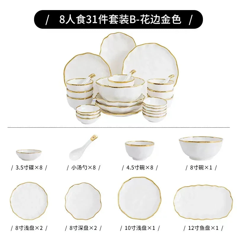 Nordic ceramic noodle and steak plates from 𝕄𝕔 𝕋𝕙𝕖 𝔹𝕝𝕒𝕔𝕜 𝔻𝕚𝕒𝕞𝕠𝕟