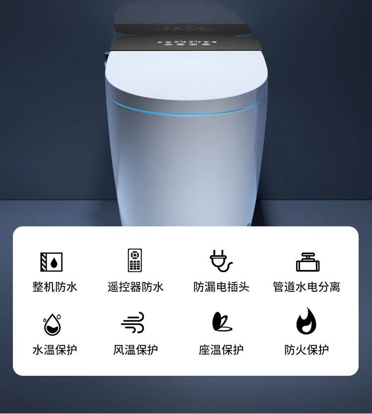 Fully automatic ZQSmart toilet by 𝕄𝕔 𝕋𝕙𝕖 𝔹𝕝𝕒𝕔𝕜 𝔻𝕚𝕒𝕞𝕠𝕟�