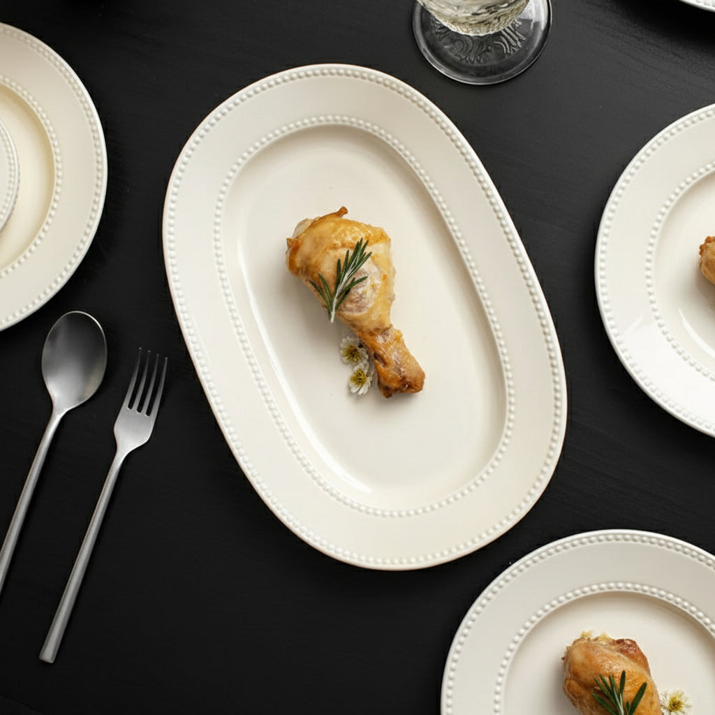Modern minimalist ceramic round plate from 𝕄𝕮 𝕋𝕙𝕖 𝔹𝕝𝕒𝕔𝕜 𝔻𝕚𝕒𝕞𝕠𝕟�
