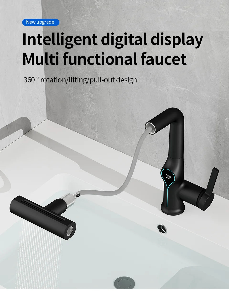 Waterfall bathroom sink faucet by 𝕄𝕔 𝕋𝕙𝕖 𝔹𝕝𝕒𝕔𝕜 𝔻𝕚𝕒𝕞𝕠𝕟�