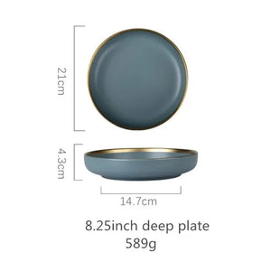 8.25inch deep plate
